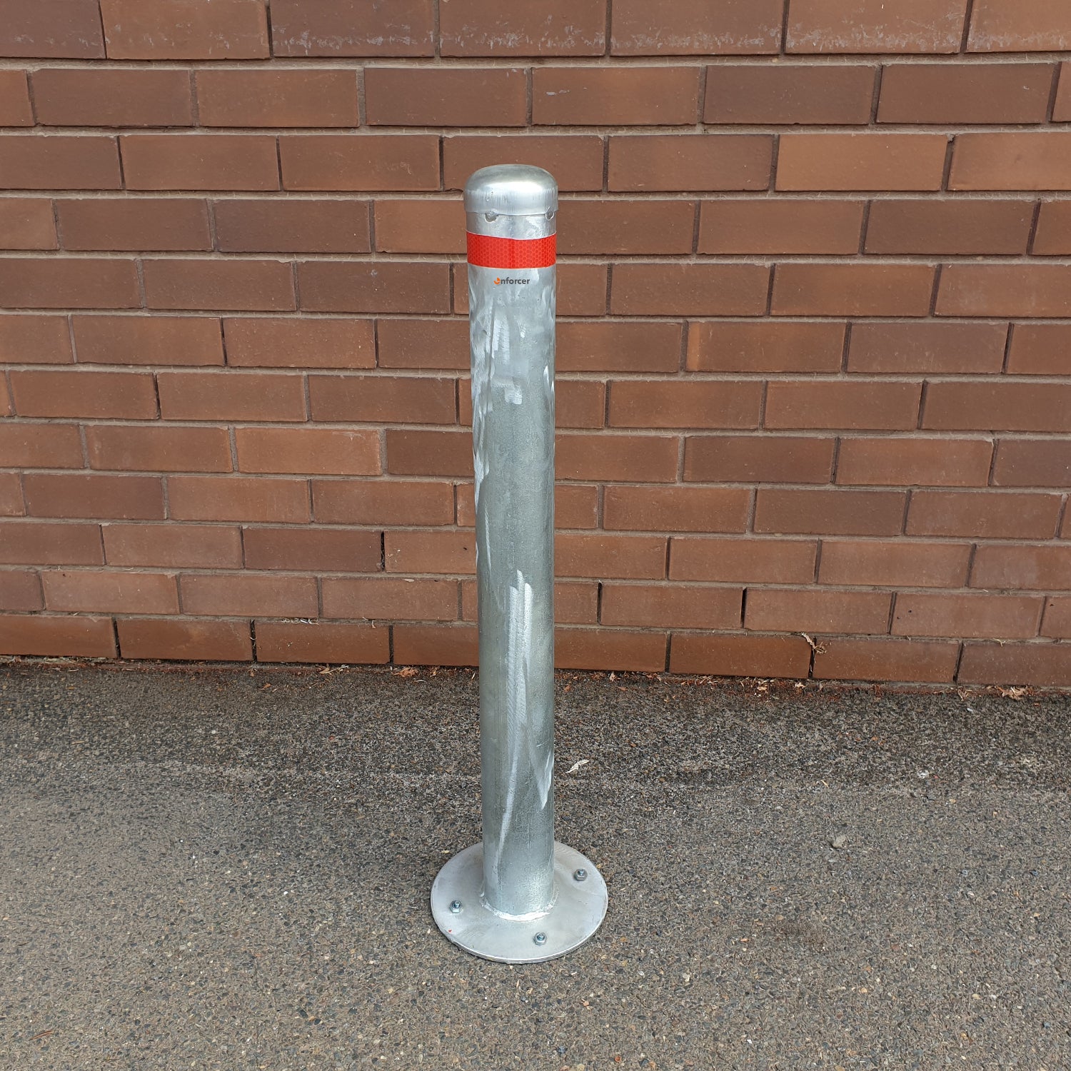 Surface Mounted Bollard 90mm Hot Dipped Galvanised