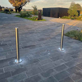 Bollard Surface Mounted Removable KeyLock - Stainless Steel 316 Grade