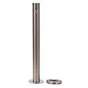 Bollard Surface Mounted Removable KeyLock - Stainless Steel 316 Grade