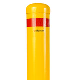 Surface Mounted Bollard 90mm Yellow