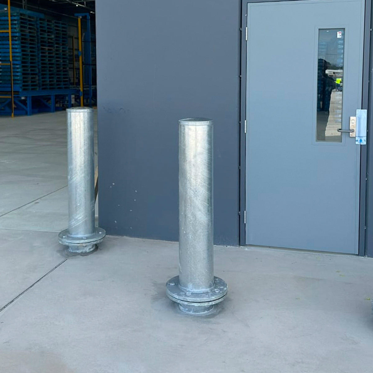 Heavy Duty Breakaway Bollard - 165mm 2-Part Hot Dipped Galvanised