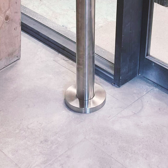 Bollard Base Cover For 140mm SS Bollards - Stainless Steel 304