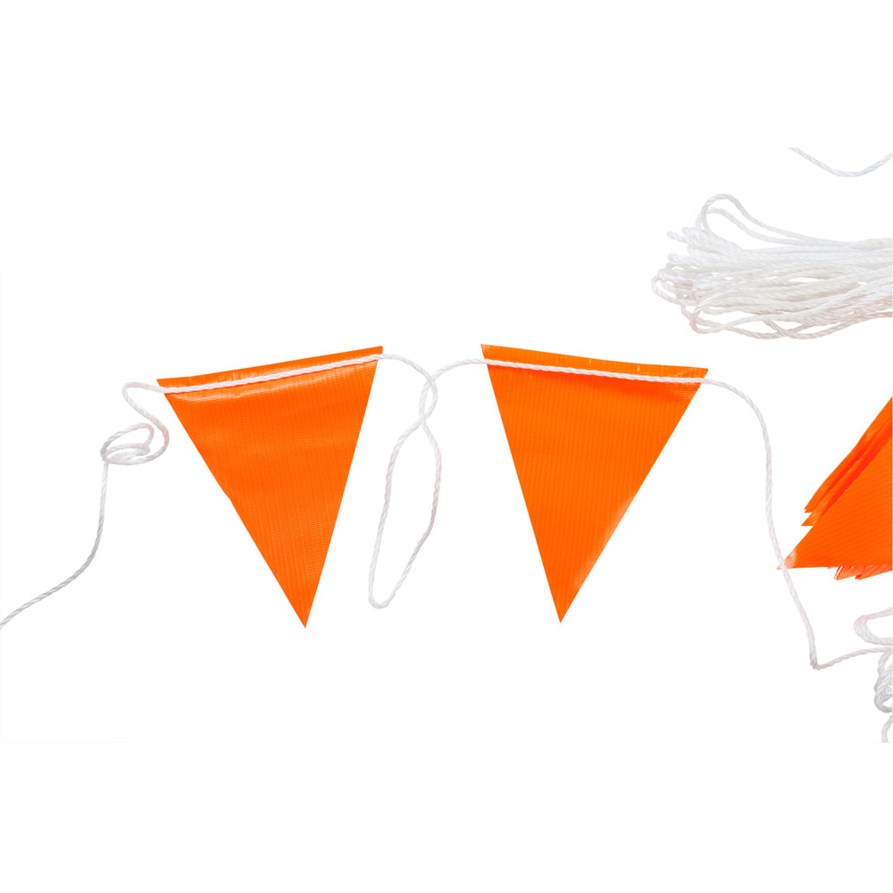 Orange Bunting 30M Roll