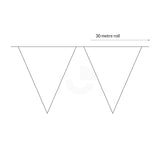 Orange Bunting 30M Roll