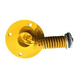 Bollard Flexible 140mm Surface Mounted - Yellow