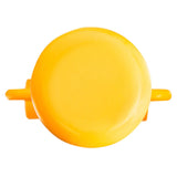 Bollard Heavy-Duty Removable In-Ground Double Lock Shared Zone Yellow