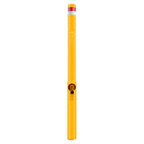 Bollard Heavy-Duty 114mm Removable In-Ground Single Lock Shared Zone Yellow