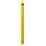 Bollard Heavy Duty Removable KeyLock 90mm In Ground Yellow 1200mm