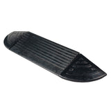 Kerb Ramp Rubber Black End - 100mm High