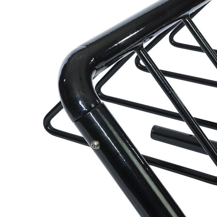 Bike Rack Galvanised Black Coat Hanger - Large