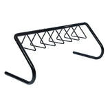 Bike Rack Galvanised Black Coat Hanger - Large