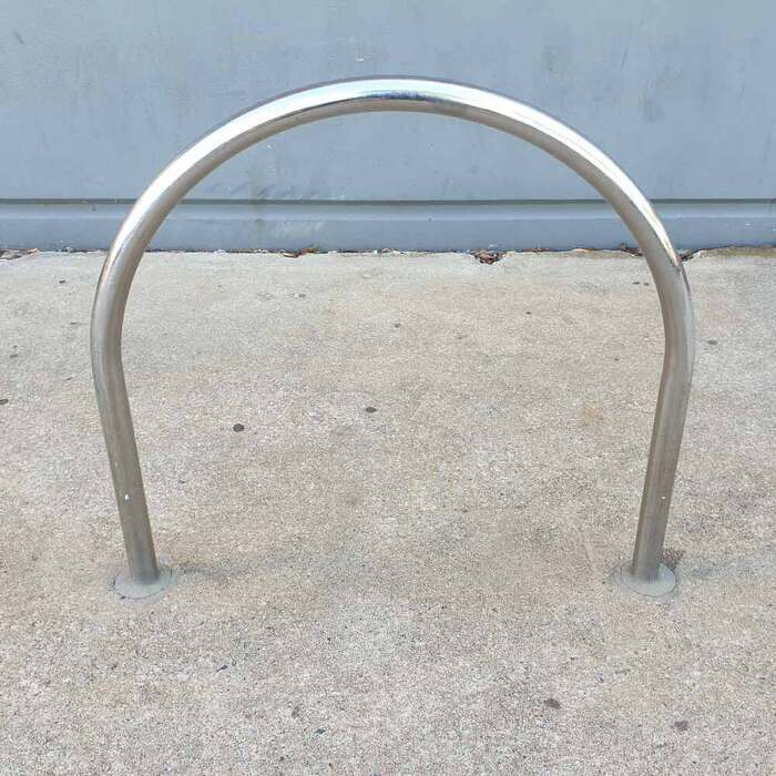 Bike Rack Stainless Steel In Ground Hoop 304 Grade