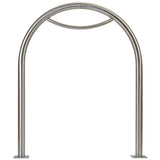 Bike Rack Stainless Steel In Ground Hoop 316 Grade - City of Melbourne Design