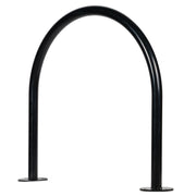 Bike Rack Surface Mounted Hoop Galvanised Black