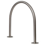 Bike Rack Stainless Steel Surface Mounted Hoop 304 Grade