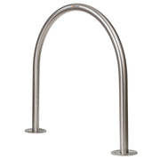 Bike Rack Surface Mounted Hoop Stainless Steel 304