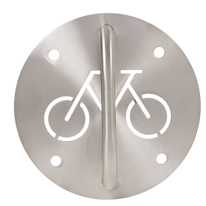 Bike Rack Wall Mounted Round Stainless Steel 304