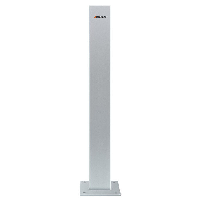 Bollard Square Surface Mounted 120mm Galvanised