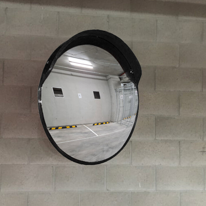 Convex Mirror Black - 600mm