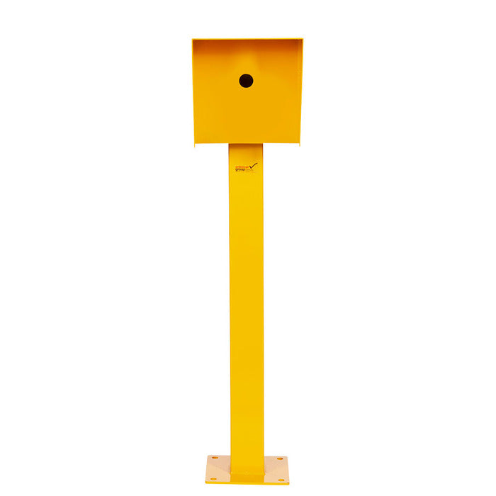 Intercom Bollard Post - Yellow