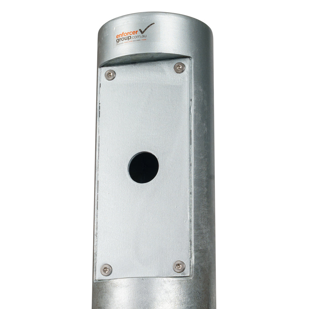 Intercom Bollard Post - 165mm Hot Dipped Galvanised