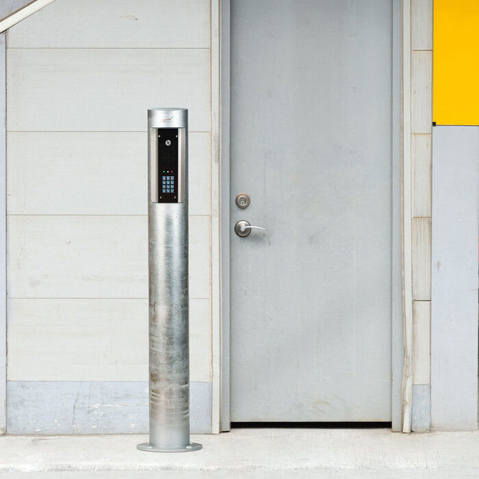 Intercom Bollard Post - 165mm Hot Dipped Galvanised