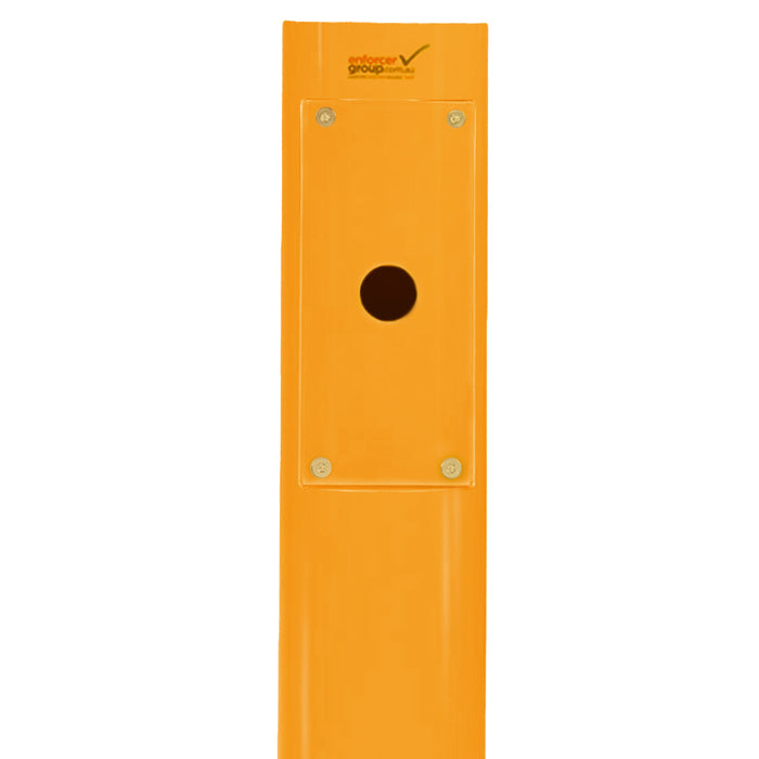 Intercom Bollard Post - 165mm - Yellow