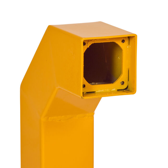 Intercom Bollard Post Card Reader Gooseneck - Yellow