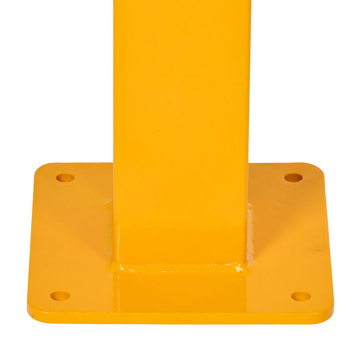 Intercom Bollard Post Dual Card Reader Surface Mounted - Yellow