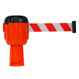 Cone Top Retractable Barrier - Red/White