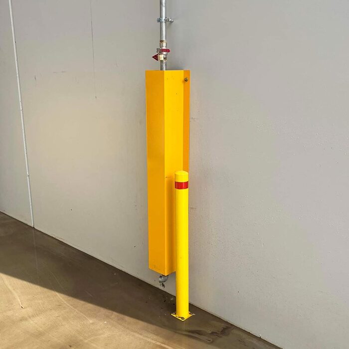 Downpipe Protector - 150mm Yellow