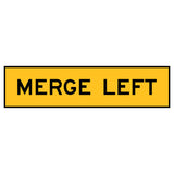 Merge Left Sign 1200x300    (Corflute )