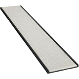 Aluminium Recessed Nosing with Silicon Carbide Insert - Flat Bar - Per Metre