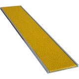 Aluminium Recessed Nosing with Silicon Carbide Insert - Flat Bar - Per Metre