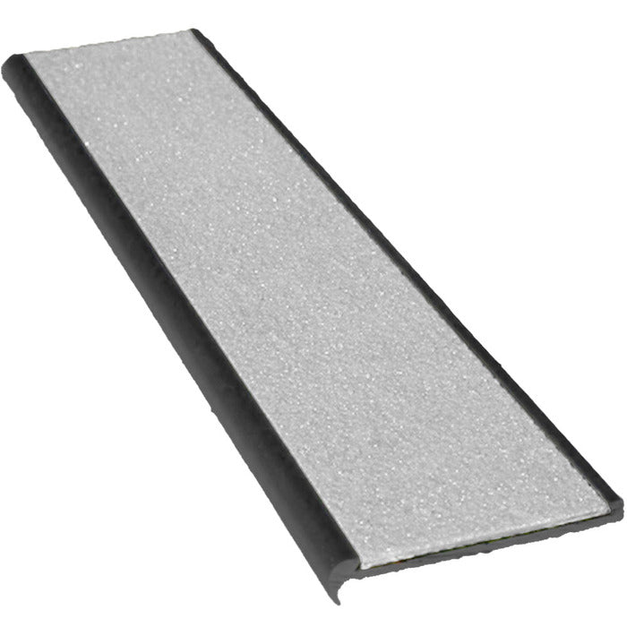 Enforcer Aluminium Recessed Nosing with Silicon Carbide Insert  - Per Metre