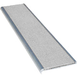 Enforcer Aluminium Recessed Nosing with Silicon Carbide Insert  - Per Metre