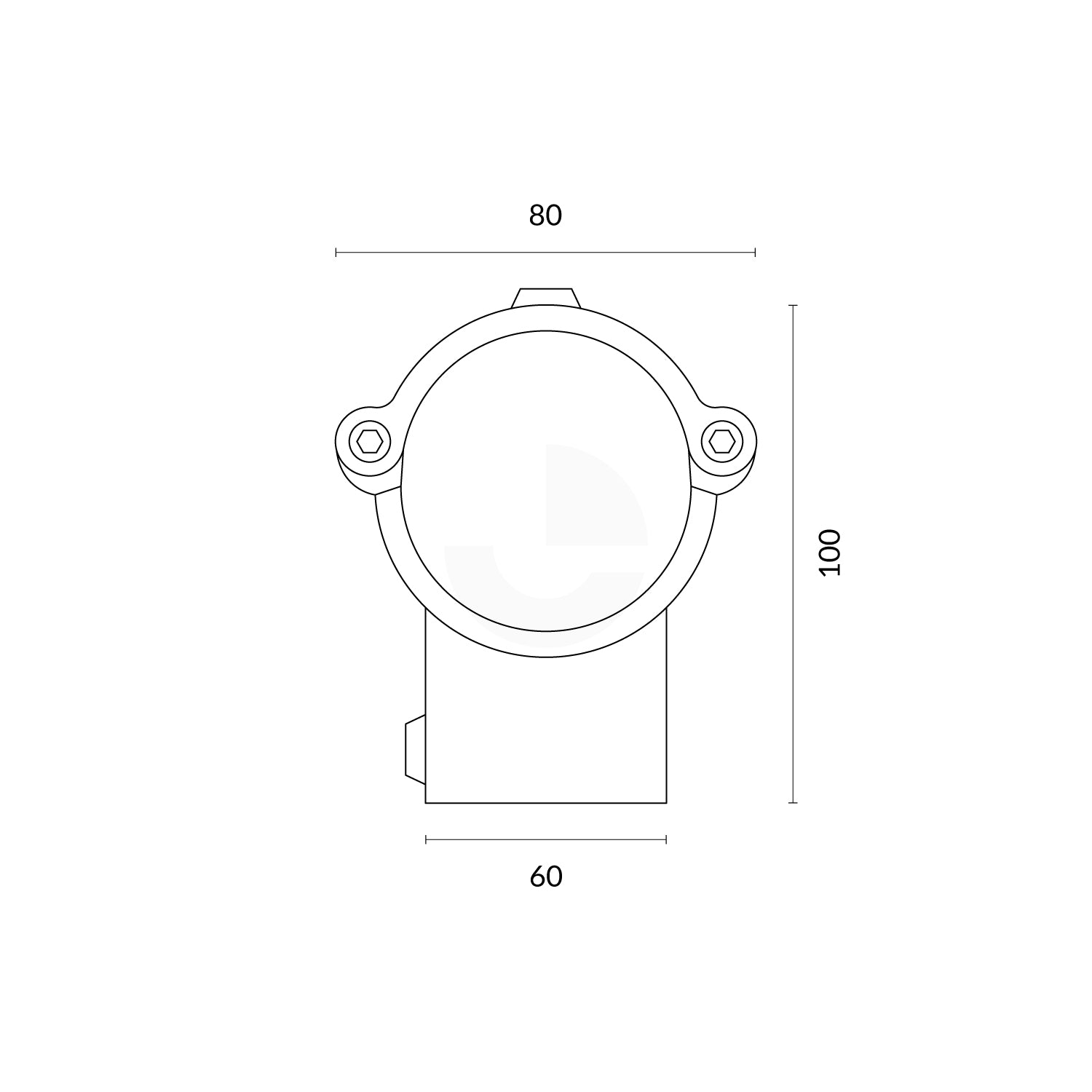 Split Clamp on Tee