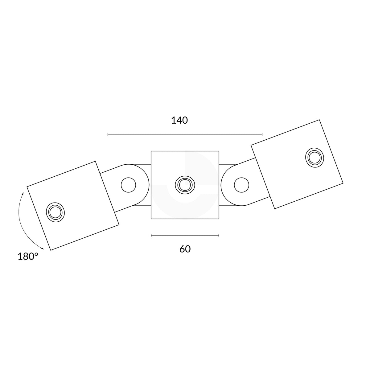 Double Swivel Combination 180deg