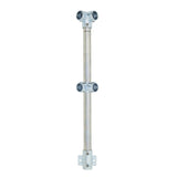 Corner Stanchion 900 Corner Fixed w/ Rail mount - Gal/Yellow