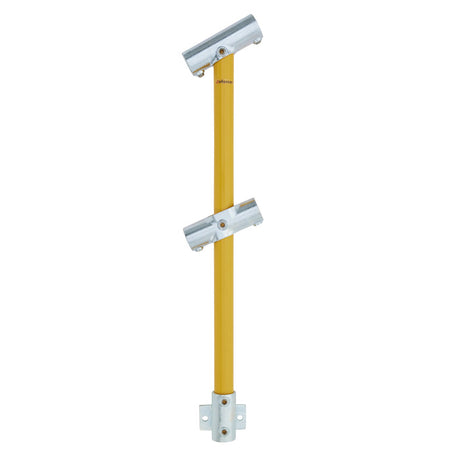 Through Stanchion w/ Rail Mount 110-300 -  Gal/Yellow