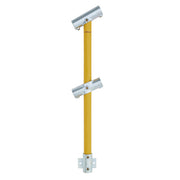 Through Stanchion w/ Rail Mount 11-30deg -  Gal/Yellow