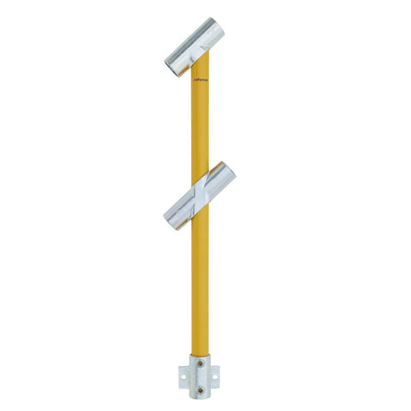 Through Stanchion w/ Rail Mount 300-450 - Gal/Yellow