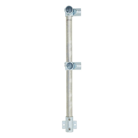 Variable Horizontal Corner Stanchion w/ Rail Mount