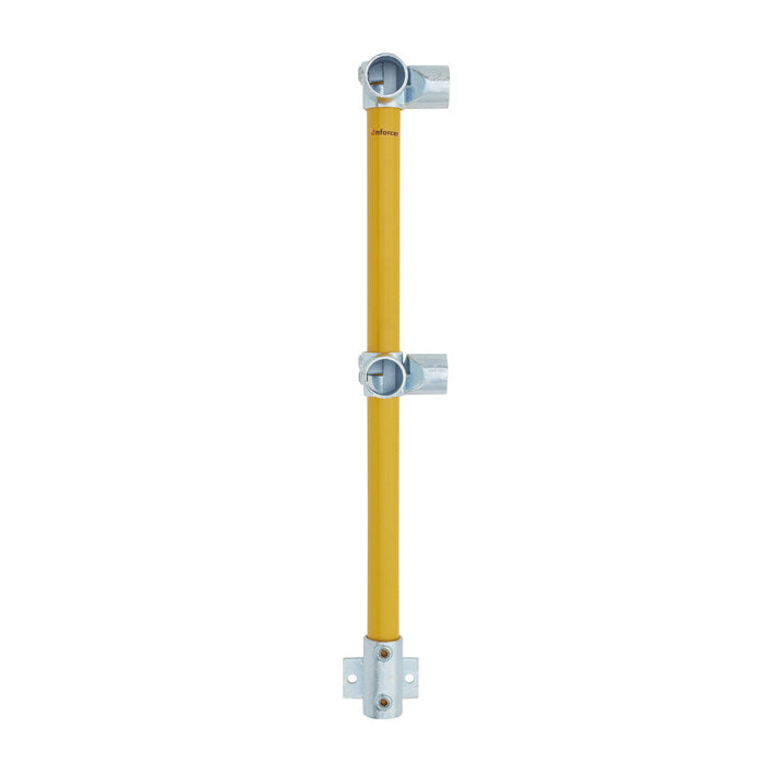 Variable Horizontal Corner Stanchion w/ Rail Mount