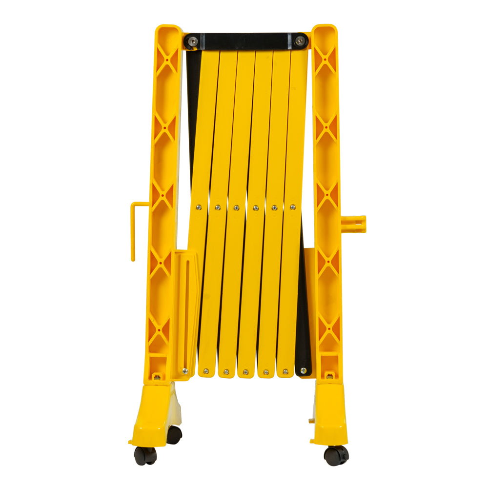 Expandable Safety Barrier Plastic - 3500mm With Wheels