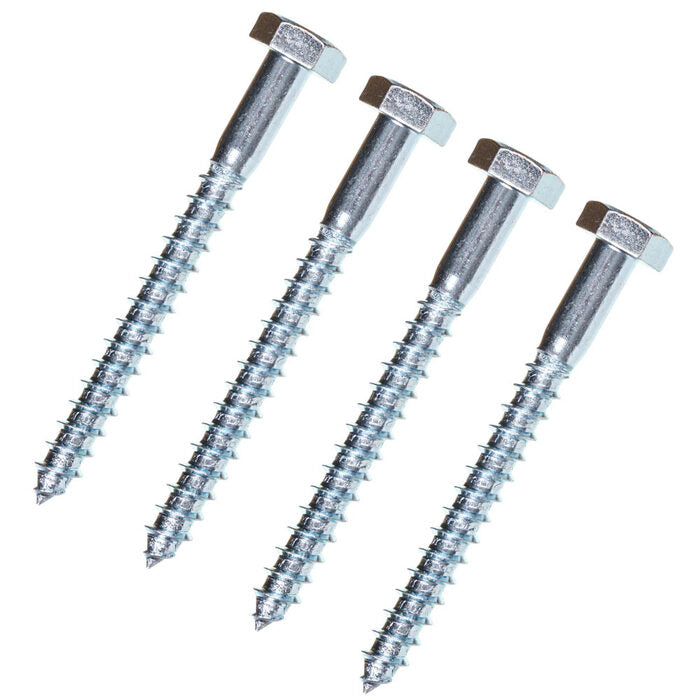 Coach Screw (10mm x 100mm) Pack of 4