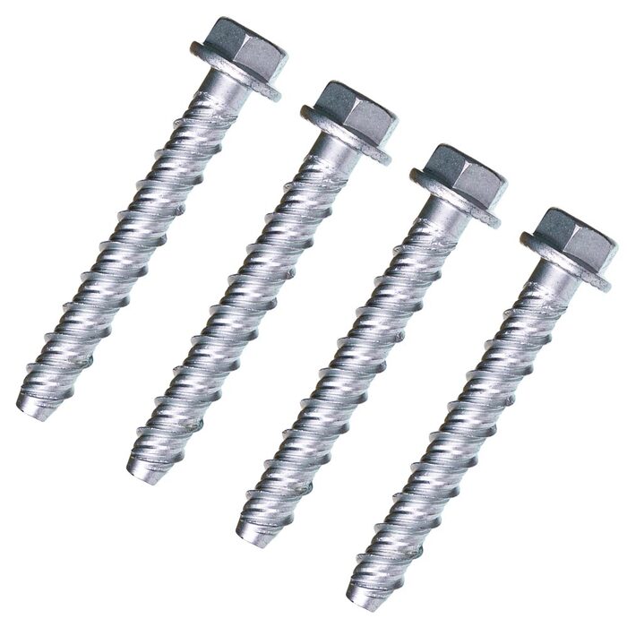 Concrete Screw Bolt (10mm x 65mm) Pack of 4