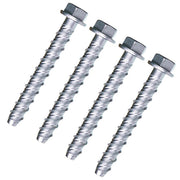 Concrete Screw Bolts (12mm x 75mm) Pack of 4