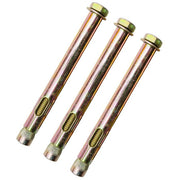 Zinc Flush Head Bolt (14mm x 150mm) Pack of 3