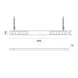 Height Clearance Bar 3 Metres Long